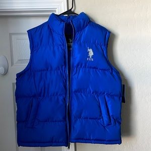 Blue vest, large